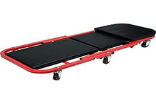 YATO Professional 2-in-1 Assembly Rolling Board & Plus Workshop Stool 150 kg 6 Smooth 360° Wheels Workshop Lounger Assembly Lounger