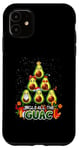 iPhone 11 Avocado Tree Jingle all the Guac Guacamole Vegetarian X-Mas Case