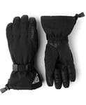 Hestra - Hestra Powder Gauntlet - 5 Finger Svart - Alpinhandskar - Svart - 10