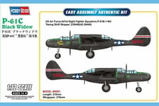 P-61 C BLACK WIDOW - WW II NIGHT FIGHTER (USAAF MKGS) #87263 1/72 HOBBY BOSS