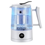 VEVOR Générateur d’Eau Hydrogénée Grande Capacité de 1,5 L, Carafe Hydrogénée avec Technologie SPE et PEM, Appareil à Eau Hydrogénée Purifiante, pour Préparer du Café ou du Thé, Domicile, Bureau