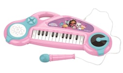 Lexibook Gabby's Dollhouse elektroniskt keyboard med lampor (K704GDH)