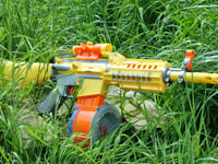 NERF Bullet Soft Foam Dart Gun Fortnite REAL LASER LMG Warzone Blaster Toy UK