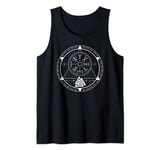 Celtic Viking Compass Vegvisir Rune Nordic Symbol Valknut Tank Top