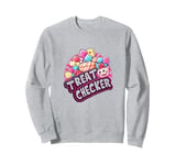 Treat Checker Funny Candy Food Munchies Halloween Snack Fun Sweatshirt