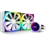 NZXT Kraken X63 RGB Prosessor Alt-i-ett væskekjøler 14 cm Hvit