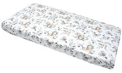 Medi Partners Drap Housse pour Un lit bébé 60x120 cm 100% Coton Matelas Enfant Sac de Couchage