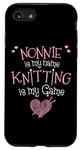 iPhone SE (2020) / 7 / 8 Nonnie Is My Name Knitting Is My Game Gift Case