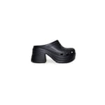 Crocs Noir Croslite Femmes Sandale Authentique