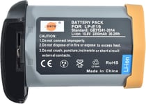 Electron Batterie Li-ION LP-E4N Compatible avec Canon LP-E19, EOS-1D X Mark II, EOS-1D X, EOS-1D Mark IV, EOS-1Ds Mark III, EOS-1D Mark III