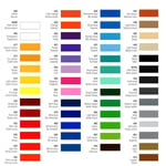 Prime Series Coloured Self Adhesive Vinyl 54 Stunning Colours Silhouette Cameo 3