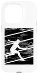 Coque pour iPhone 15 Pro Joueur de badminton Raquette Sports