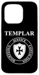 iPhone 15 Pro Templar Virtues of the Knights Templar Shield Case