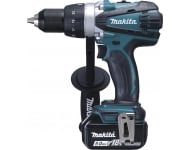 Perceuse visseuse 18 V Li-Ion 5 Ah Ø 13 mm MAKITA - 2 batteries, chargeur, coffret - DDF458RTJ