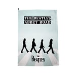 Half Moon Bay Torchon The Beatles Abbey Road | Torchons 100% Coton pour Cuisine | Marchandises Beatles | Cadeaux et Cadeaux pour Papa | Accessoires de Cuisine rétro | Torchons de Cuisine Cadeaux pour