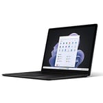 Microsoft Surface Laptop 5 - Ordinateur Portable (Windows 11, écran tactile 15", Processeur Intel EVO Core i7, 16 Go RAM, 512 Go SSD, Clavier Français AZERTY) - Noir, finition métal