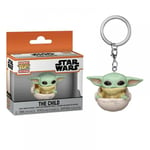 SQCLV POP Keychain: The Mandalorian - The Child funko pop star wars nyckelring hänge