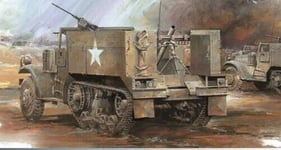 M4 81mm Mortar Transporteur 1:3 5 Plastique Model Kit Dragon Models