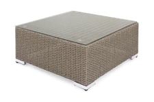 Venture Home Marcus Soffbord 70x70 cm - Grå Loungebord & soffbord utomhus Grå,Beige Plast