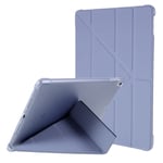 iPad 10.2" (2021 / 2020 / 2019) / iPad Pro 10.5 / iPad Air (2019) Flexibelt Origami Fodral - Lila