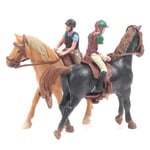 Mini Animaux De Course De Chevaux, 1 Pièce, Figurines D'action Et Jouets, Collection Solide, Modèles Éducatifs, Modèle Cheval