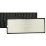 2x Filtre remplacement pour Rowenta XD6077F0, XD6061F0 pour purificateur d'air - filtre à charbon actif, filtre hepa - Vhbw