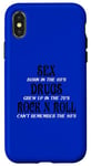 iPhone X/XS SEX DRUGS ROCK N ROLL FUNNNY Case