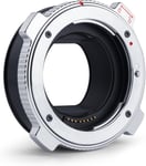 EF-EOS R Pro Autofocus Adaptateur Monture Anneau Bague d'adaptation avec Verrou de sécurité pour Canon EF/EF-S Objectif vers Canon RF Mount Caméra EOS R R3 R5 R5C R6 RP.[G753]