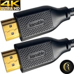 PREMIUM HDMI Cable v2.0 HD High Speed 4K 2160p 3D Lead 1m/2m/3m/4m/5m/7m/10m