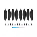 Propeller till DJI Mavic Mini - ersätter 4726F -  Kit 4-Pack - Svart/Silver