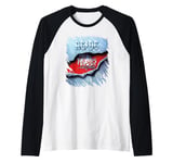 AC/DC The Razor's Edge Album Cover Raglan Baseball Tee