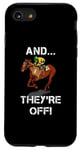 iPhone SE (2020) / 7 / 8 And They're Off Horse Racing Games Funny Sports Fan Gift Case