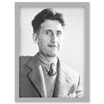 Vintage Photo Portrait 1984 Writer Author George Orwell Artwork Framed Wall Art Print A4