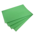 Antibacterial Refrigerator Filter Sponges Non-slip Washable Green 38x25x0.5cm