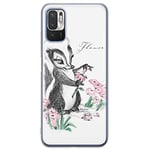 ERT GROUP Coque de téléphone portable pour Xiaomi REDMI NOTE 10 5G / POCO M3 PRO Original et sous licence officielle Disney motif Flower Skunk 001 adapté à la forme du téléphone portable, coque en TPU