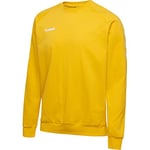 hummel Homme Hmlgo Cotton Sweat shirt, Jaune Sport, M EU