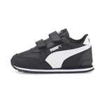 PUMA Unisex Kids St Runner V3 Nl V Inf Baskets, Puma Black Puma White, 21 EU