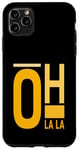 Coque pour iPhone 11 Pro Max Université Varsity-Gold Oh La La Varsity-Gold