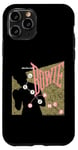 Coque pour iPhone 11 Pro David Bowie Let's Dance Rose et Or