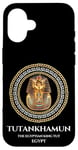 Coque pour iPhone 16 #1 T-shirt masque du roi Tut du pharaon égyptien Toutankhamon