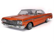 Redcat 58RER32895 rc bil Chevrolet Impala -64 Lowrider 1:10, orange/vit (RTR) combo