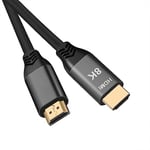 chenyang CY Câble HDMI 4K HDMI 2.1 48 Go mâle vers mâle avec Ethernet 8K Ultra HD haute vitesse 48 Gpbs Câble HDMI 8K 60 Hz 4K 120 Hz