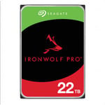 Seagate IRONWOLF PRO 22 T SATAIII 256 MB 3,5" hårddisk