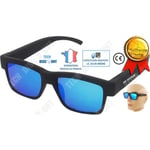 TD® lunettes de soleil camera cahcé espion hd bluetooth femmes hommes vintage enfant espionnage rondes enregistreur video teintées