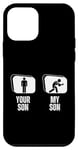 Coque pour iPhone 12 mini Ping Pong Your Son My Son Dad Père Mom Mother Ping Pong