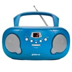 GROOVE GVPS733 BOOMBOX PORTABLE CD PLAYER W/ RADIO-HEADPHONE JACK