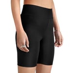 Bread and Boxers Bike Shorts Svart økologisk bomull Medium Dame