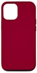 Coque pour iPhone 15 Couleur bordeaux