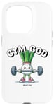 Coque pour iPhone 15 Pro Gym God Drôle Poireau Fitness Entraînement Femmes Hommes Entraînement