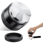 NEUTYPECHIC Distributeur de Café 53mm, Niveleur Espresso Aluminium Tamper 53mm, Accessoires Barista, Outil Barista pour Sage Barista Pro, Sage Barista Express, De'Longhi, avec Porte-Filtre 54 mm